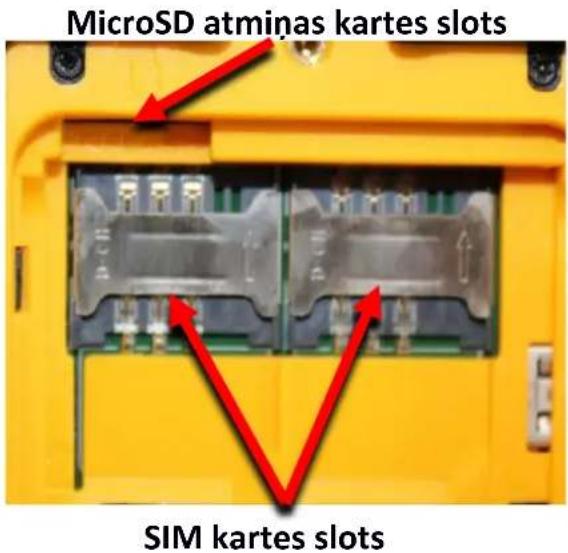 Hammer BOW LTE - SIMkartes,atminaskartes un baterijas ievietošana - 1