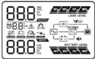 FSP Champ Tower 3K 3000VA - Onepaunc LCD naHn 6yToHn - 1