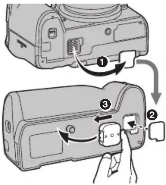 PANASONIC DMWBG1 - Montaje y extracción de la cámara digital - 1