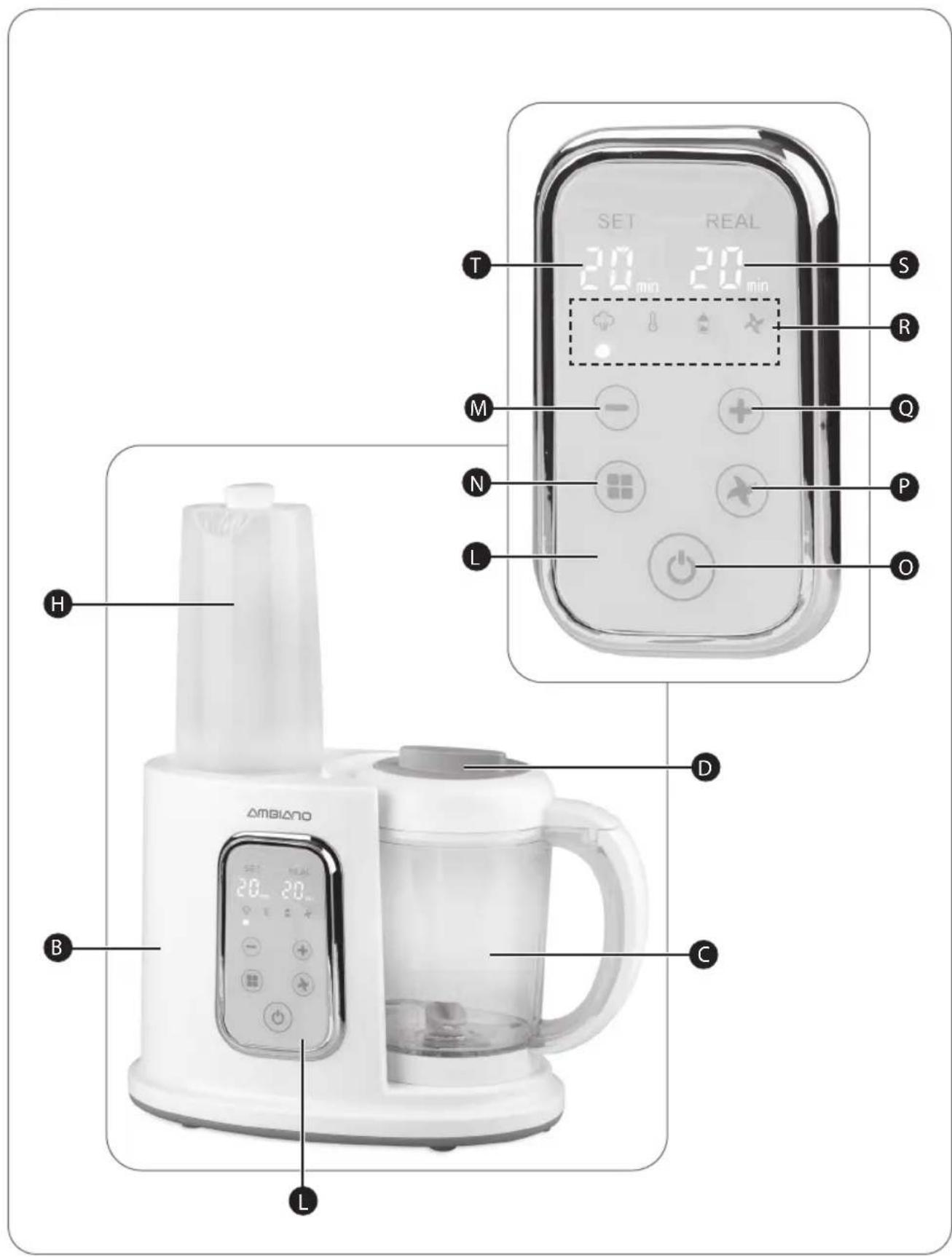 Ambiano GTSFBFP01 - Utilisation conforme - 2