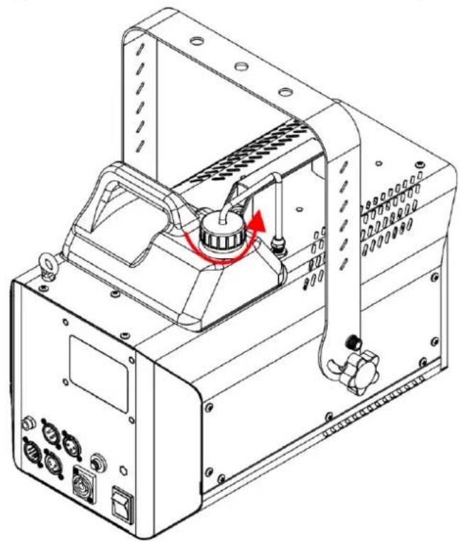 Showtec Stellar F1500 Fogger - MISE EN GARDE Risque d'explosion du à une mauvaise manipulation - 1