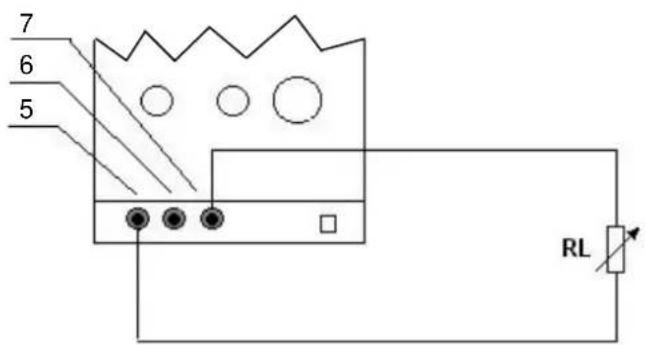 MULTIMETRIX XA1525 - Load connection - 1