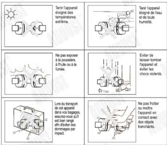August EP750 - ■ Utilisation et conservation - 1