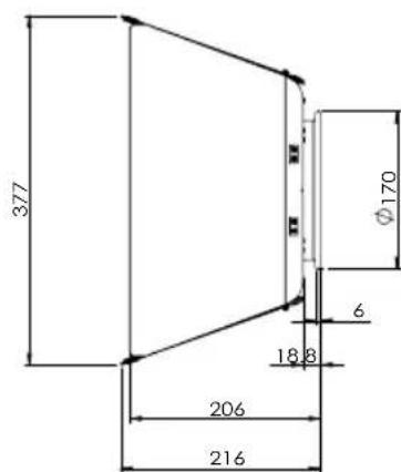Astera Leo Fresnel - Coupe-flux (AF250-BD) - 1