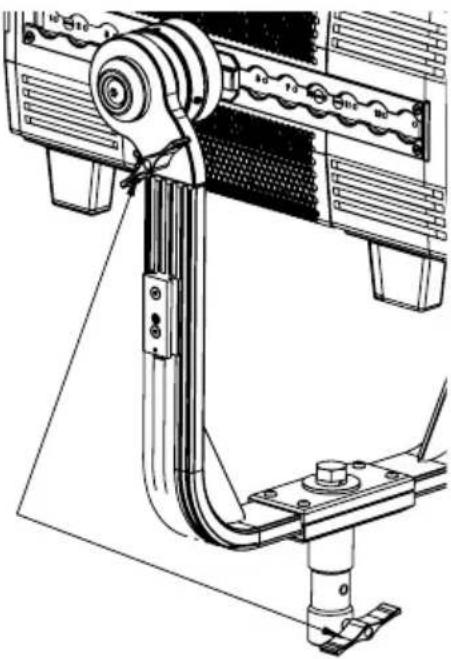 Astera Leo Fresnel - Yoke (AF250-YK) 配件之 YokeBase (AF250-YKB) -Quick Release - 7