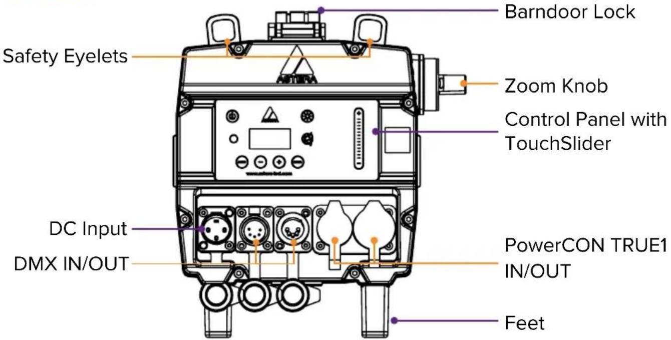 Astera Leo Fresnel - Back view - 1