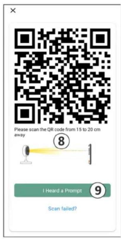 ELRO BC4000 - Couplage de l'appareil photo avec le smartphone - 5