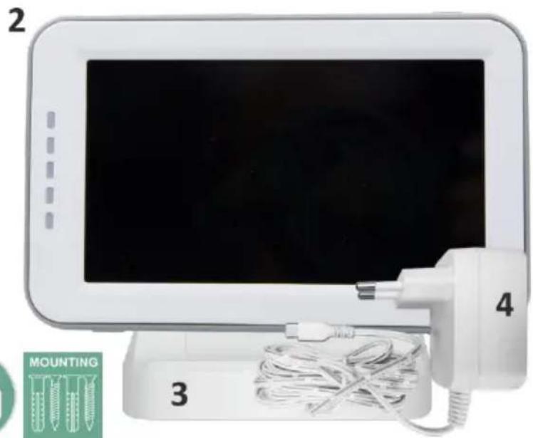 ELRO BC4000 - Contenu de l'emballage - 2