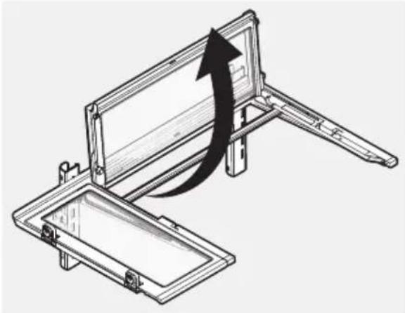 AEG RMB954E9VX - Per regolare ripiano a ribalta/scivolamento: - 2