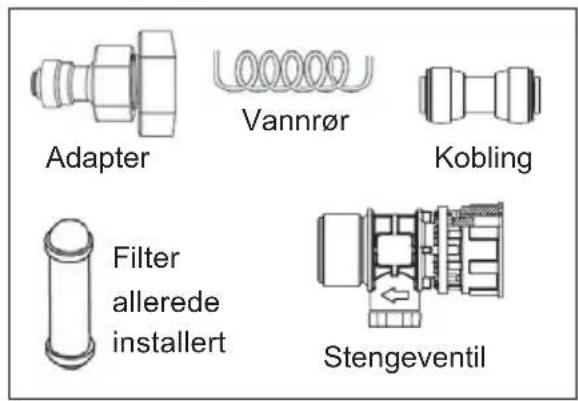 AEG RMB954E9VX - Vannforsyningsssett - 1