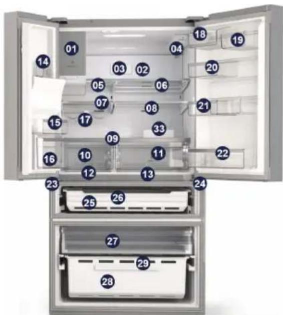 AEG RMB954E9VX - LAITTEEN KUVAUS - 1