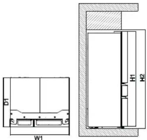 AEG RMB954E9VX - Ventilasjon av apparatet - 1