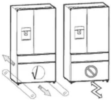 AEG RMB954E9VX - WAARSCHUWING! - 1