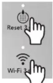 AEG RMB954E9VX - De draadloze verbinding van het apparaat resetten - 2