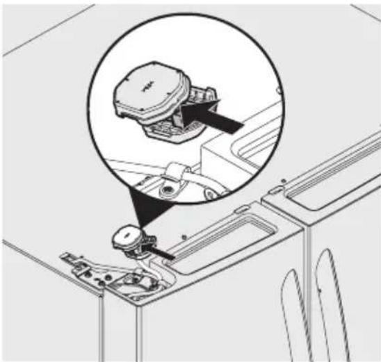 AEG RMB954E9VX - To remove the refrigerator doors: - 3