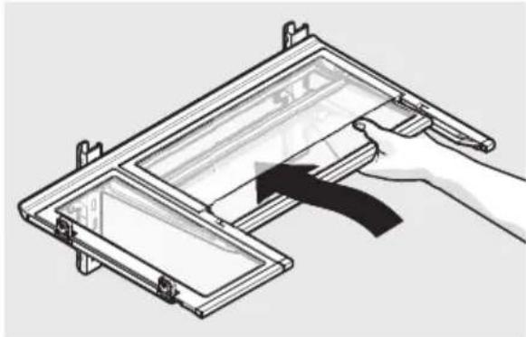 AEG RMB954E9VX - Liuku- / kääntöhyllyn säätö: - 1