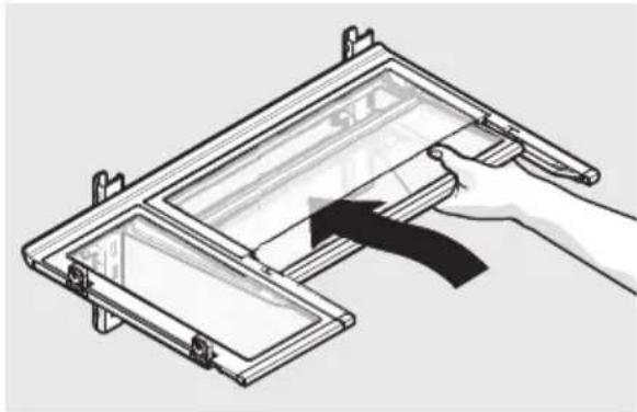 AEG RMB954E9VX - For å justere flipphylle: - 2
