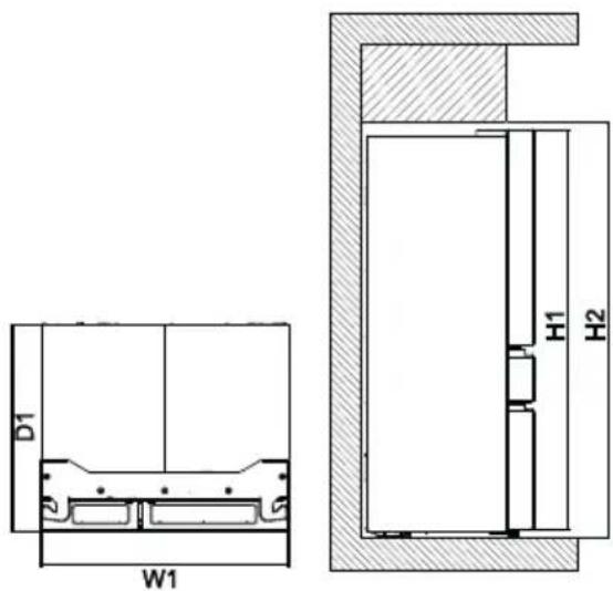 AEG RMB954E9VX - Kylskåpets ventilation - 1