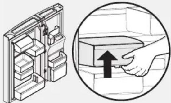 AEG RMB954E9VX - Snack Zone - Innfelt Snack Skuffer - 1