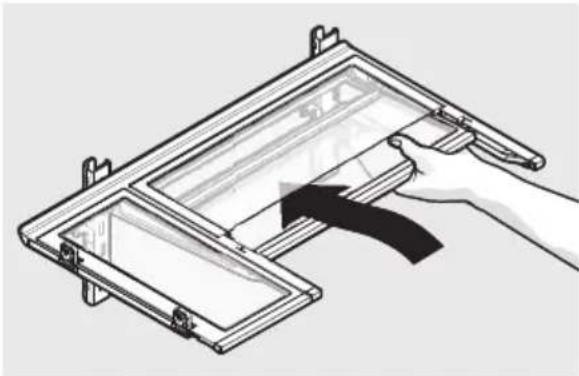 AEG RMB954E9VX - Per regolare ripiano a ribalta/scivolamento: - 1