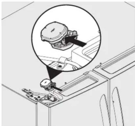 AEG RMB954E9VX - Per rimuovere gli sportelli del frigorifero: - 3