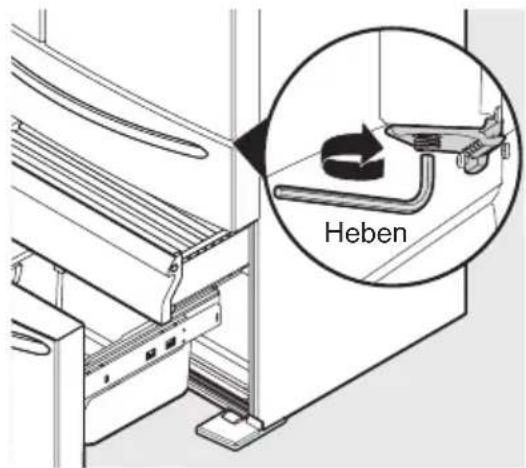AEG RMB954E9VX - Ausrichtung des Innenraums und Ausrichtung der Türen (falls notwendig) - 2