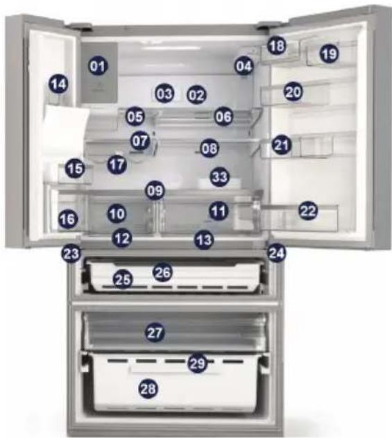 AEG RMB954E9VX - DESCRIPTION DE L'APPAREIL - 1