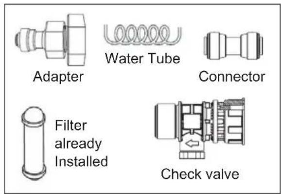 AEG RMB954E9VX - Water supply kit - 1