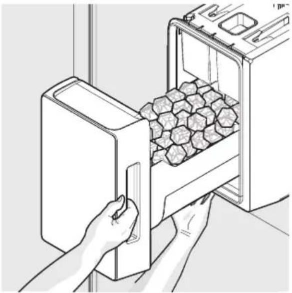 AEG RMB954E9VX - Rengøring af ismaskinen - 1