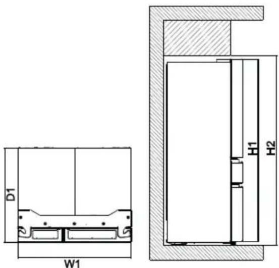 AEG RMB954E9VX - Ventilation af apparatet - 1