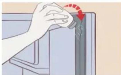 AEG RMB954E9VX - To fitting the door seal - 1