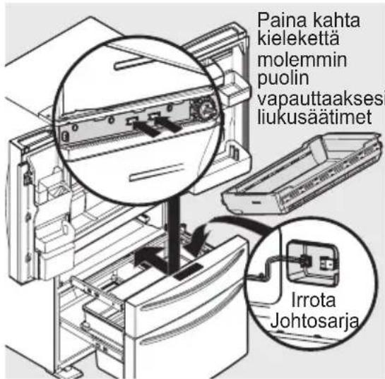 AEG RMB954E9VX - MultiSwitch/ MultiChilllaatikon poistaminen - 1