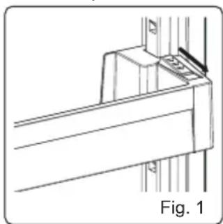 BARAZZA 1FCA6I - Prateleira de porta ajustavel (Em algoins modelos) - 1