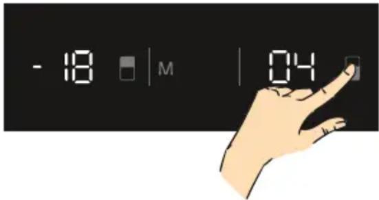 BARAZZA 1FCA6I - Paramètres de température du réfrigérateur - 1