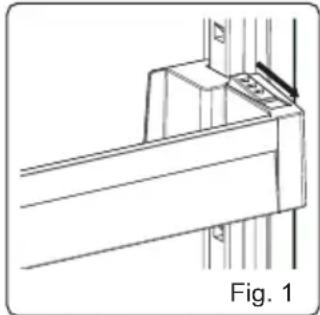 BARAZZA 1FCA6I - Estante de puerta regulable (En algunos modelos) - 1