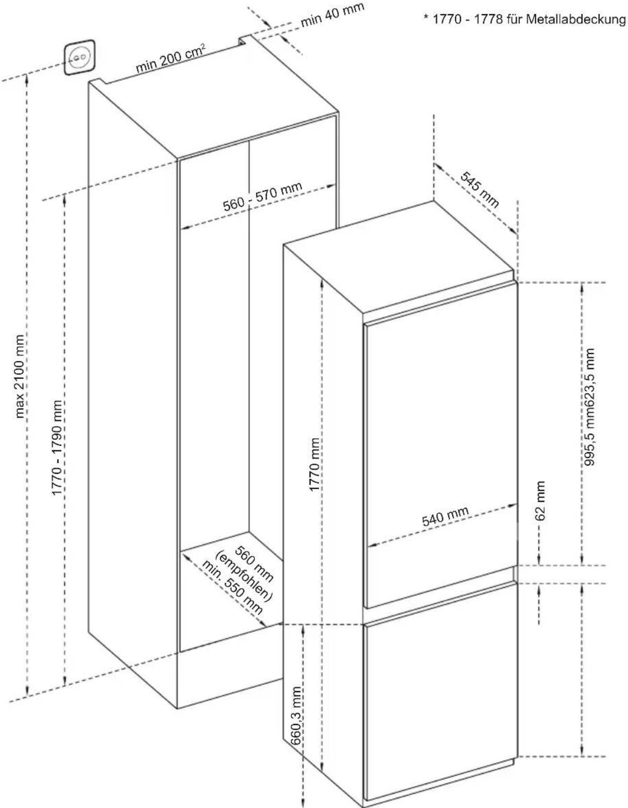 BARAZZA 1FCA6I - Abmessungen - 1