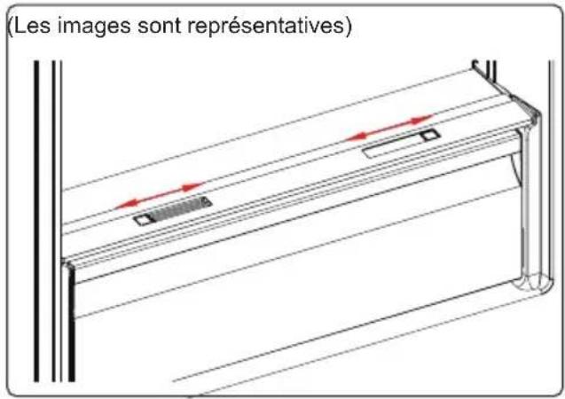 BARAZZA 1FCA6I - Molette du bac à aliments frais (Sur certains modèles) - 1