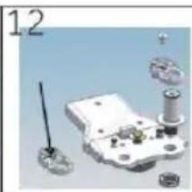 HAIER H4F226WDH1 - Procedura di montaggio (Fig. 10.9): - 2