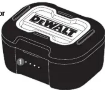 DEWALT DXMA1902092E - LED-INDIKATOR-LADDNINGSFODRAL - 2