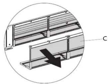 DAIKIN FWXV15ABTV3 - Extracción de celdas filtrantes - 4