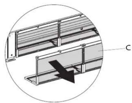 DAIKIN FWXV15ABTV3 - Extraction of filter cells - 3