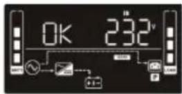 V7 UPS1RM2U30001N - Modalità di funzionamento Descrizione Display LCD - 1