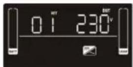 V7 UPS1RM2U30001N - Einstellung der Ausgangsspannung - 1