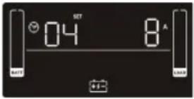 V7 UPS1RM2U30001N - Impostazione della corrente massima del caricatore - 1