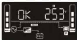 V7 UPS1RM2U30001N - Modalità di funzionamento Descrizione Display LCD - 2