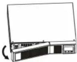 V7 UPS1RM2U30001N - Avertissement! - veuillez respecter tous les avertissements, mises en garde et remarques avant de procéder au remplacement des batteries. - 1
