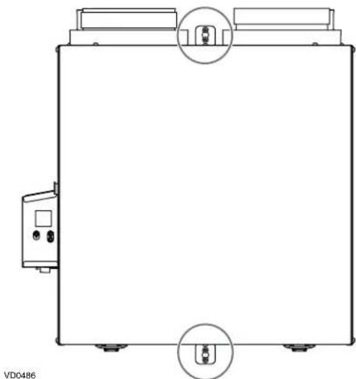 vänEE V110H65RT - INSTALLATION WITH 2 BRACKETS INSTALLATION WITH 4 BRACKETS - 1