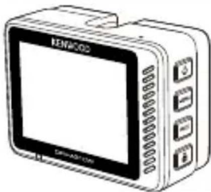 KENWOOD DRVA310W - Nom des parties et fonctions - 1