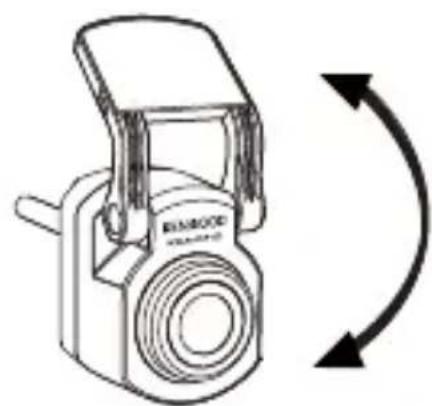 KENWOOD DRVA310W - FAIRE PASSER LE CÂBLE DE LA CAMÉRA ARRIÈRE - 6