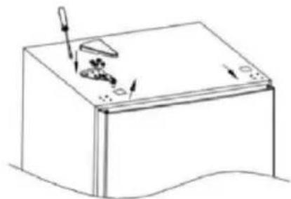 CANDY CTC3L715ES11 - Instrukcje dotyczne wymiany oswietlenia: - 8